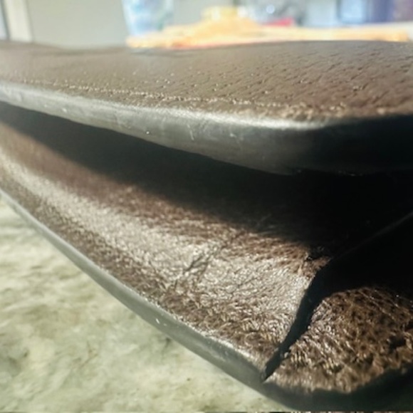 Gucci Brown Calfskin & Shell Butterfly Calfskin Shoulder Bag - RARE!!!! - Picture 11 of 16